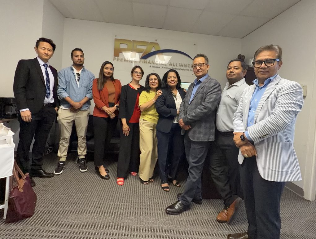 With the Premier Financial Alliance team