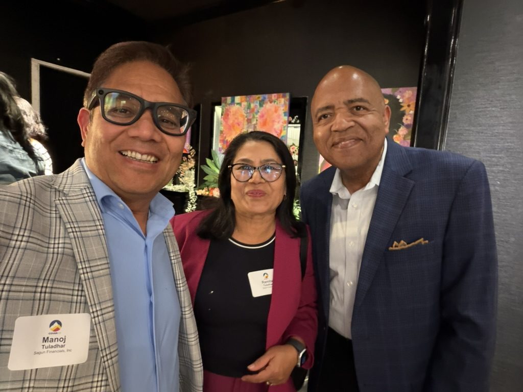 Networking with industry colleagues