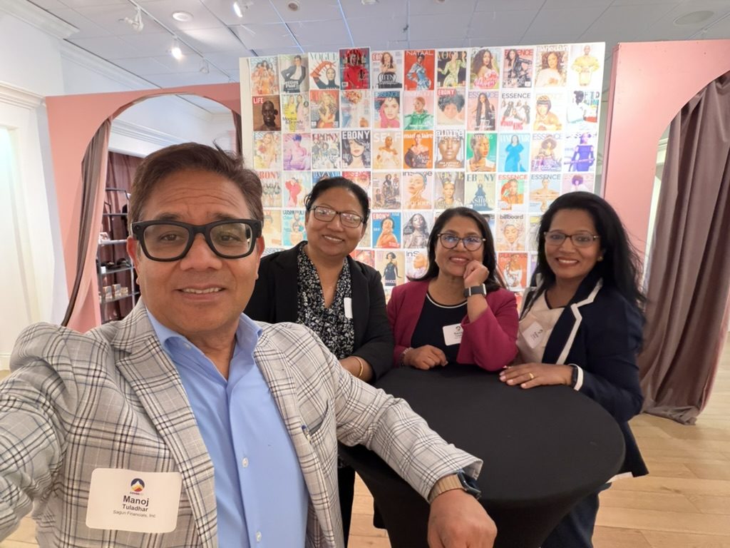 Networking with industry colleagues