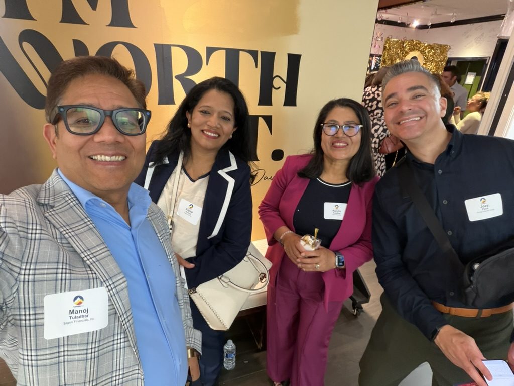 Networking with industry colleagues