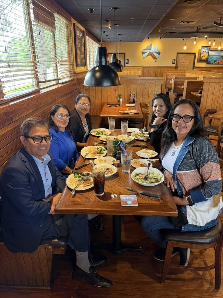 Dinner with friends