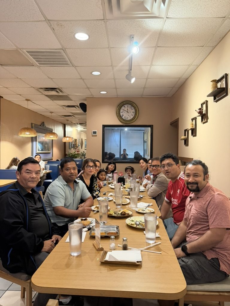Dinner with friends