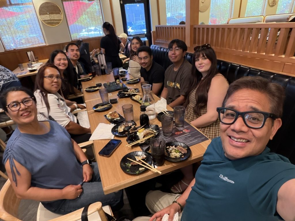 Dinner with friends