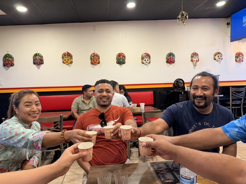 Tea with friends