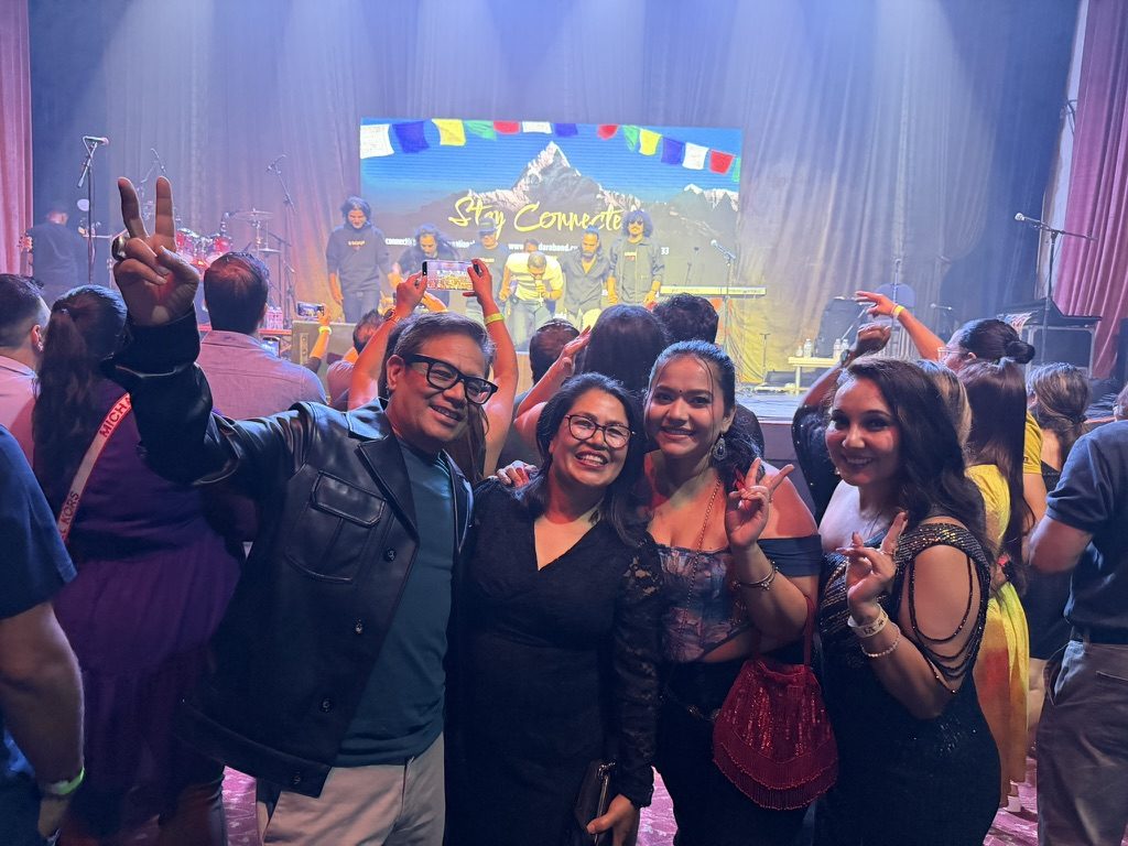 Concert night with friends
