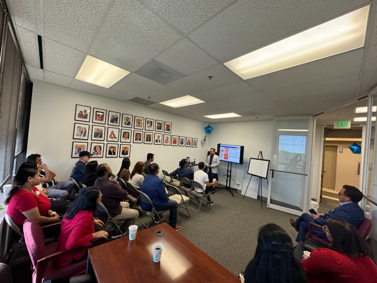 Training or mentoring session